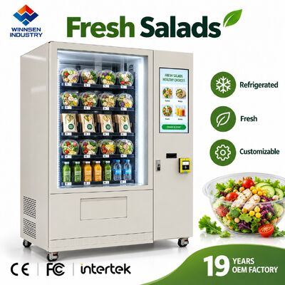 Calidad Winnsen Salad Vending Machine for Office Building Campus Healthy Lunch Anytime fábrica