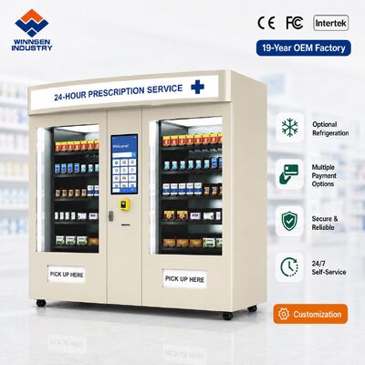 Calidad Winnsen 24H Dispensadora de medicamentos de emergencia Verificación de identidad del paciente para urgencias hospitalarias fábrica