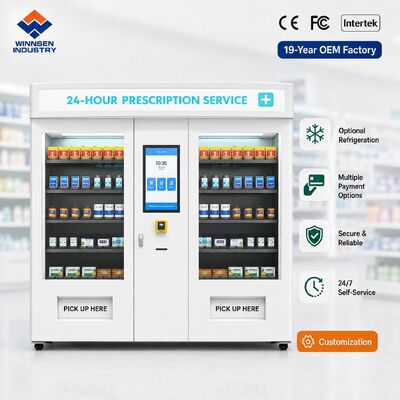 Calidad Winnsen Dual Large Capacity Medicine Pickup Locker Multi Ward Network para el hospital de enseñanza fábrica