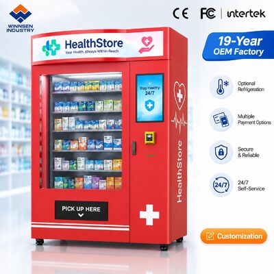 Calidad Winnsen Hospital Pharmacy Vending Machine Self Service Medicine Dispenser Elevator Delivery for Emergency fábrica
