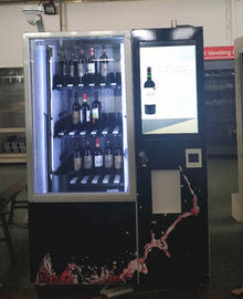 Quiosco fresco de la máquina expendedora de los vinos para el supermercado con la pantalla táctil de 55 pulgadas