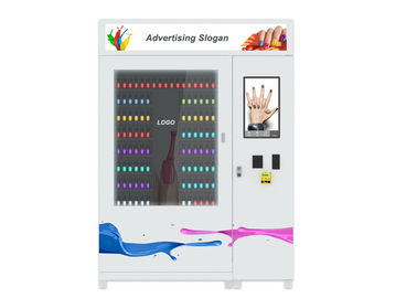 Mini máquina expendedora del centro comercial del perfume de los productos de los esmaltes de uñas cosméticos de la joyería con el pago de Digitaces en aeropuerto
