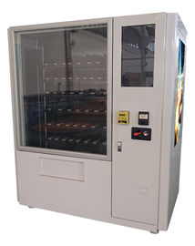 Máquina expendedora multi de la ensalada de las formas de pago del servicio del uno mismo para las bebidas de los bocados que venden la compra sin contacto