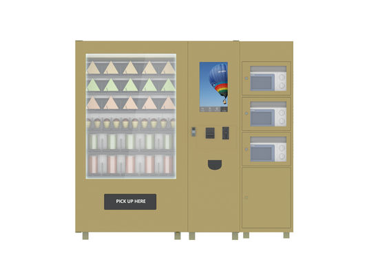 Máquina expendedora del bocado de la capacidad grande y café/máquina expendedora combinada