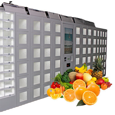 Patata Honey Eggs Vending Lockers de las frutas de las verduras de Winnsen con diverso tamaño de la puerta