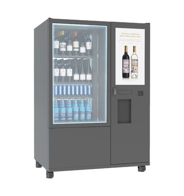 Publicidad del sistema Champagne Vending Machine Remote Platform del elevador del transportador