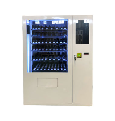 Máquina expendedora en botella fría del vino del pago de la exploración de Qr