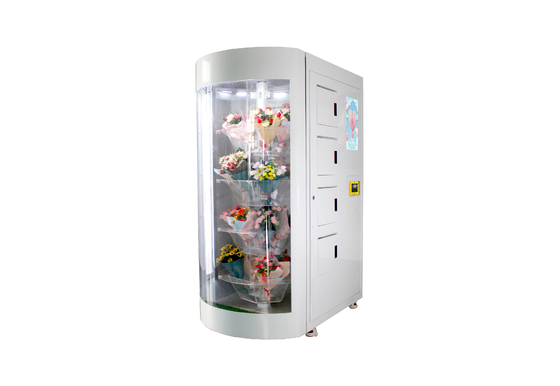 Armario de enfriamiento Smart de Winnsen de la máquina expendedora automática de la flor