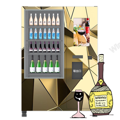 Máquina expendedora combinada del vino de Android con el pago de la tarjeta