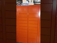 Sistema inteligente de casilleros de lavandería con entrega y recogida automatizada