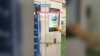 Máquina expendedora de ensaladas inteligente para entrega fresca